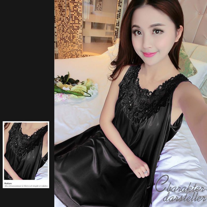 Đầm ngủ lụa thời trang cho nữ | BigBuy360 - bigbuy360.vn