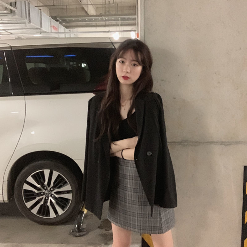 Áo Blazer Korean New Loose Fashion Long Sleeve Coat Suit Women