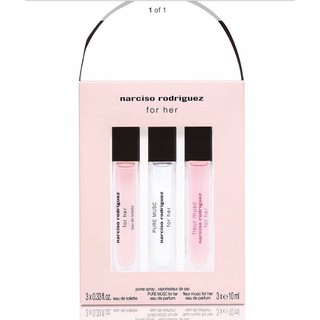 Sét nước hoa Narciso Rodriguez For Her [ 10ml*3 ]