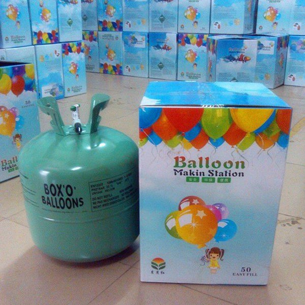 bình khí bơm bóng mili