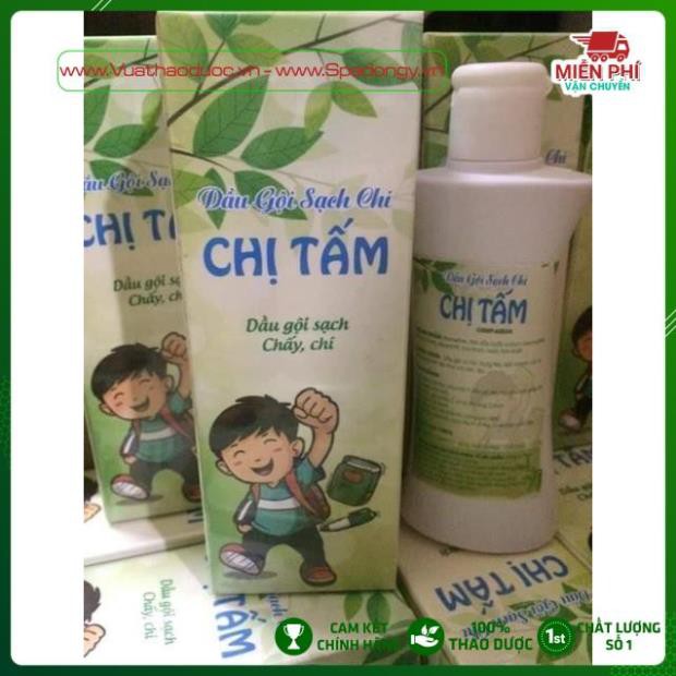 [100% THIÊN NHIÊN] Dầu gội thảo dược sạch chấy sạch trứng Chị Tấm