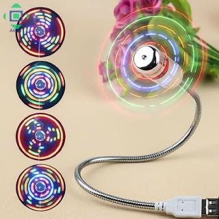Quạt mini cổng USb tích hợp đèn led độc đáo