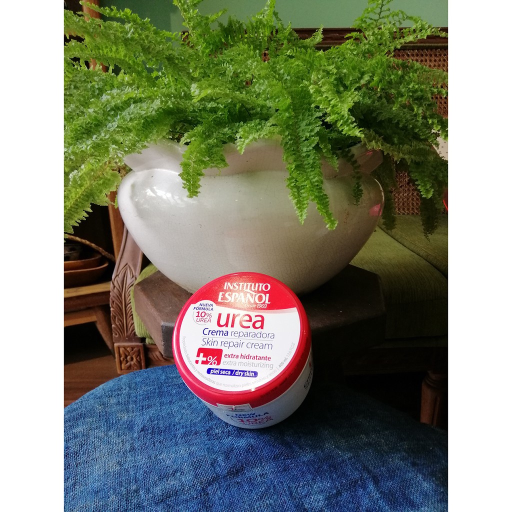 Kem dưỡng ẩm, giảm khô ngứa Instituto Espanol Urea 10% Skin Repair Cream 400ml dành cho da chàm, vảy nến, viêm da cơ địa