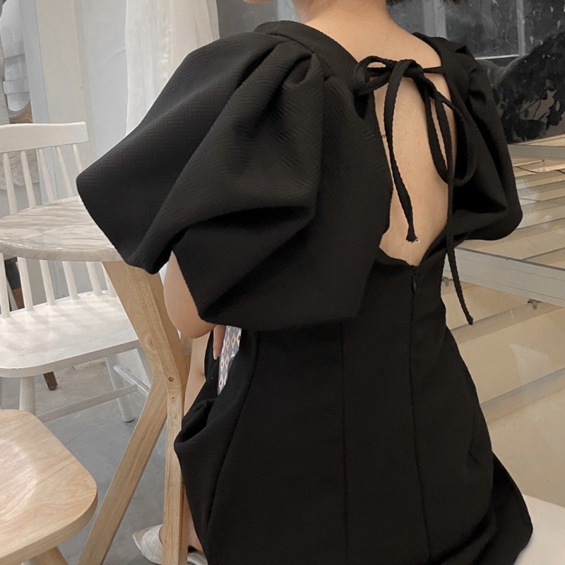 ĐẦM CỔ V  _ BIGSIZE DỰ TIỆC