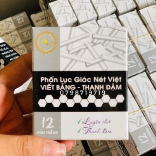 Phấn lục giác trắng