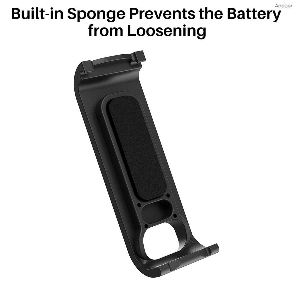 ULANZI Nắp Nhựa Đậy Pin Sạc Loại Bỏ Nắp Đậy Cho Máy Ảnh Hành Động Gopro Hero 9 G9-3