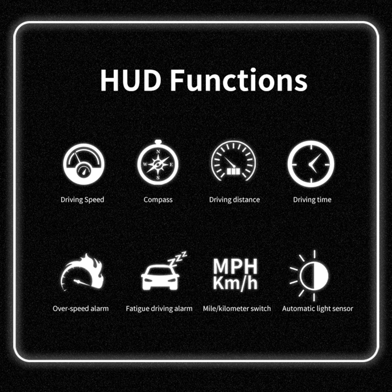 Đồng Hồ Tốc Độ Màn Hình Lcd 4.2 Inch Kèm La Bàn Chuyên Dụng Cho Xe Hơi