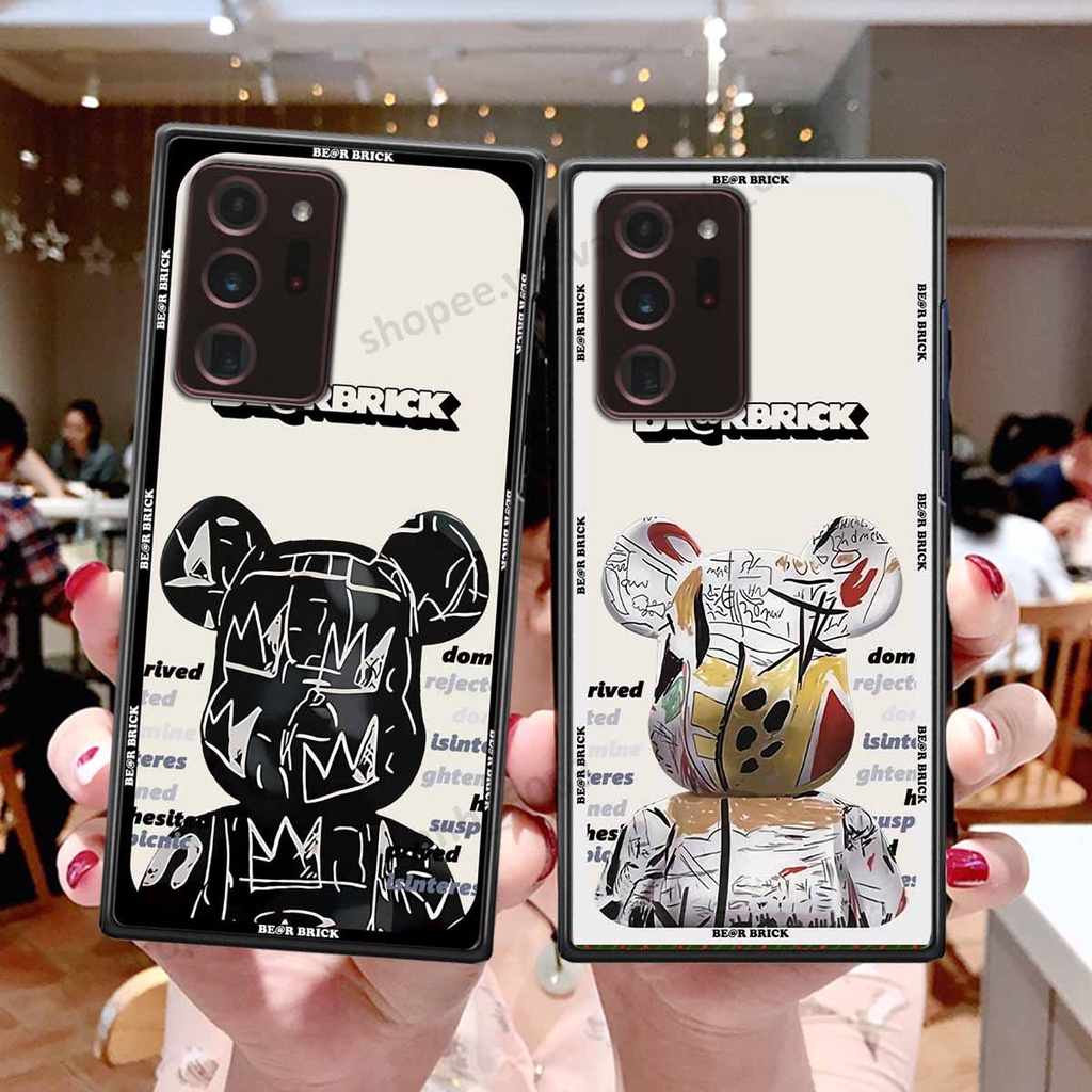 Ốp Samsung Note 20 Plus / Note 20 Ultra / Note 20+ be@r brick mars thời trang, ốp lưng điện thoại viền dẻo siêu chất