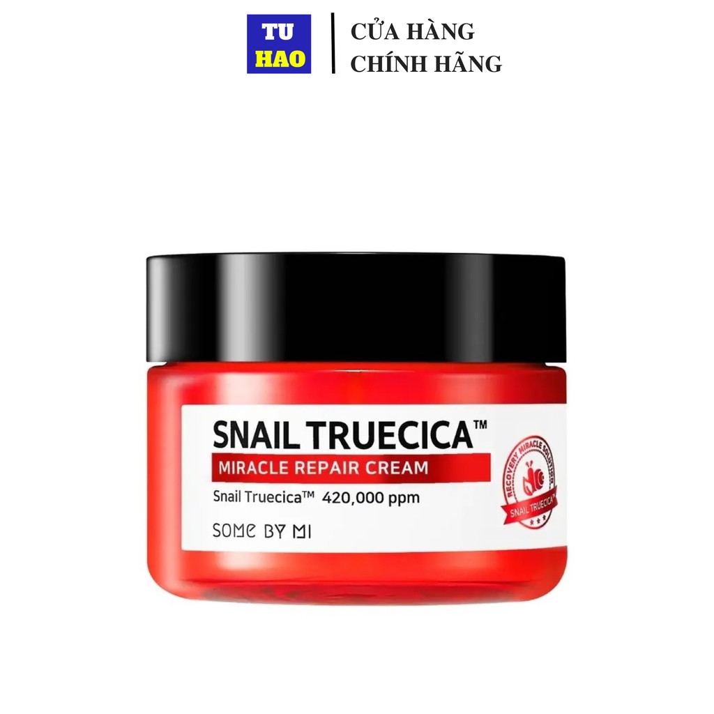 Kem Dưỡng Some By Mi Snail Truecica Miracle Repair Cream Phục Hồi Da 60g