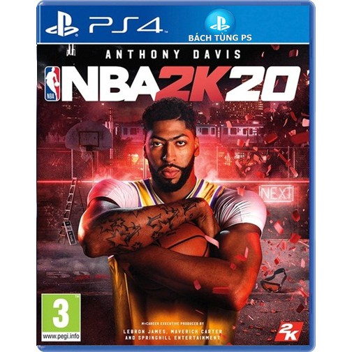  Đĩa Game NBA 2K20 Ps4