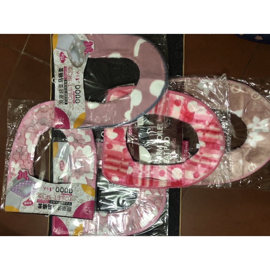 [FREESHIP❤️] MIẾNG NỈ LÓT BỒN CẦU ẤM MÔNG MÙA ĐÔNG DÀY ĐẸP DƯỚI BỌC DA