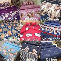 SÉT ĐỦ 5 MÓN CHĂN HÈ TRẦN BÔNG