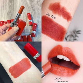 Son mini Dior Ultra Rouge Vỏ Đỏ
