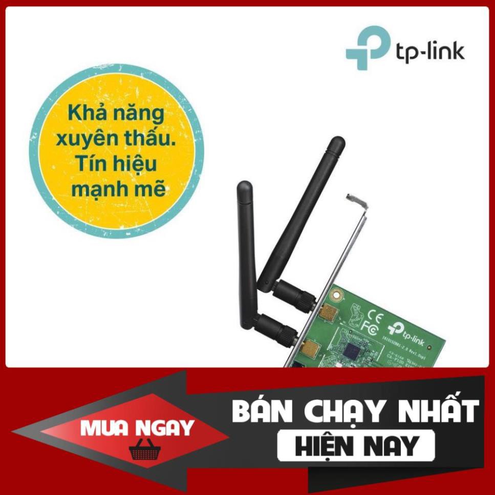 Card wifi (Thu wifi) Chuẩn N 300Mbps TL-WN881ND -881ND - Chính hãng