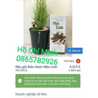 Dầu gội thảo dược Mộc Linh 300ml