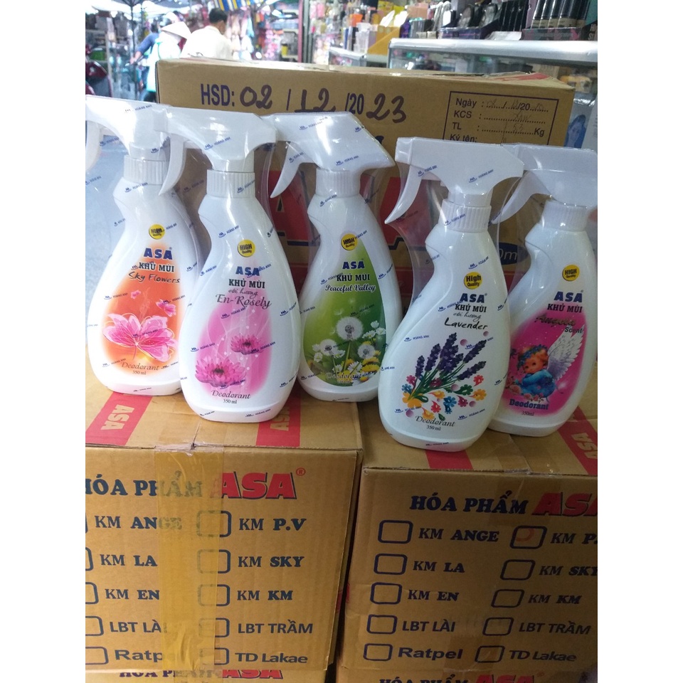 Khử mùi ASA đa năng (350ml) (5 mùi lựa chọn)