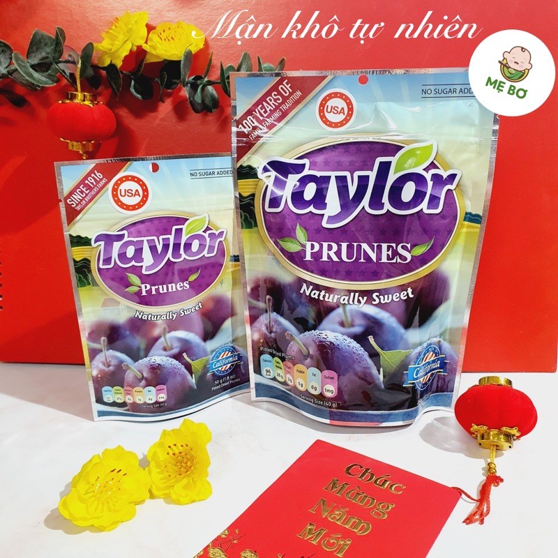 MẬN KHÔ TỰ NHIÊN TAYLOR (gói 50g và 250g)