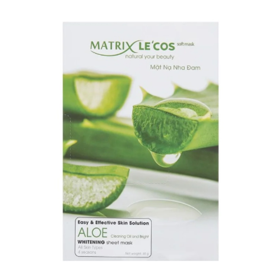 Mặt Nạ Matrix Chiết Xuất Nha Đam 30Gr