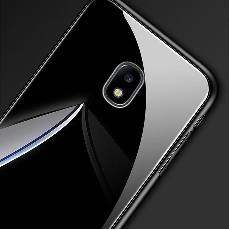 Ốp điện thoại kính cường lực cứng chống sốc cho Samsung Galaxy J7 J3 J5 Pro Prime | BigBuy360 - bigbuy360.vn