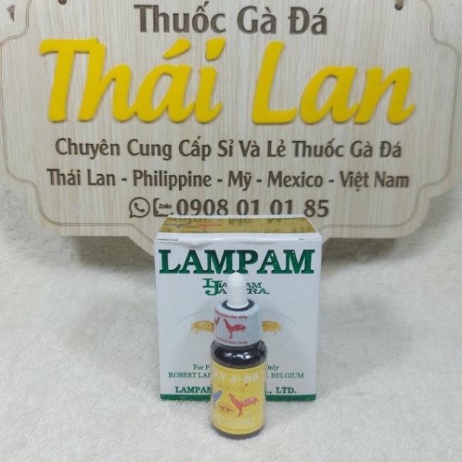 J88 - lampam (kích trước đá 45 phút) - (LỌ NGUYÊN ZIN 15ML) [gà đá không chạy]