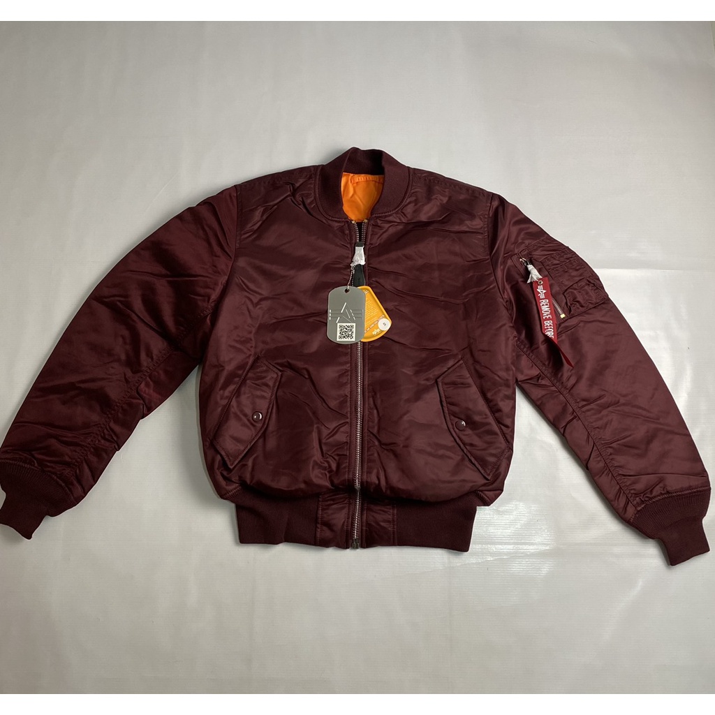 Áo pilot Ma1 - hàng chính hãng Alpha industries form slim fit.