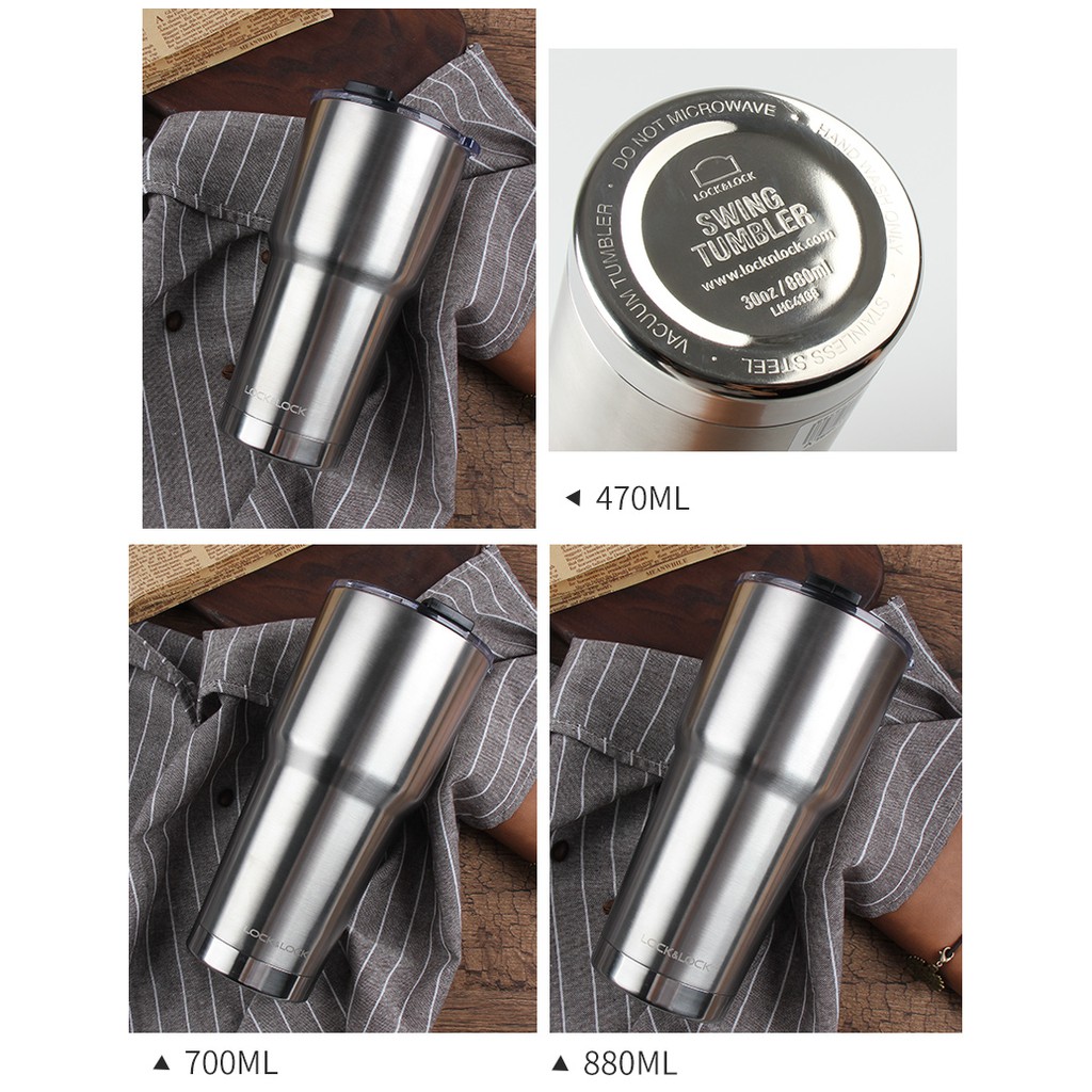 Bình giữ nhiệt Lock&amp;Lock Swing Tumbler