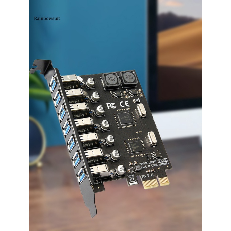 Bộ Chuyển Đổi Thẻ Mở Rộng 7 Cổng Usb 3.0 Pci-E Siêu Bền | BigBuy360 - bigbuy360.vn