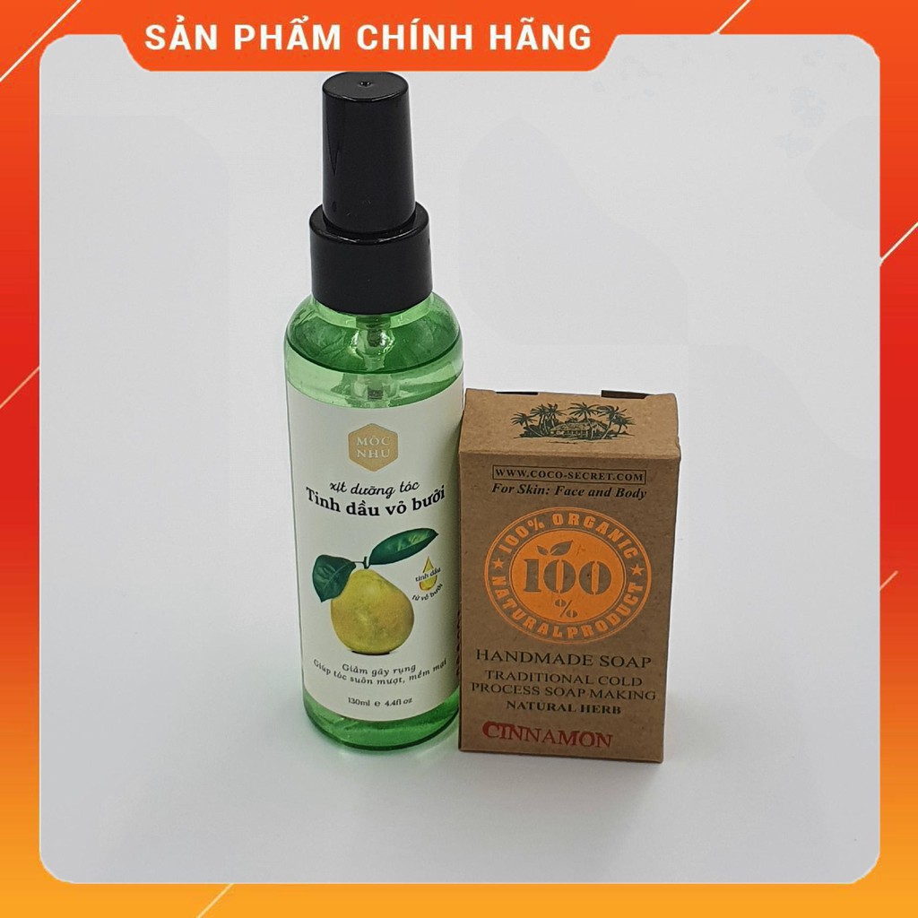 Tinh Dầu Bưởi Kích Mọc Tóc Mộc Nhu Dạng Xịt 130ml - Combo Hấp Dẫn | BigBuy360 - bigbuy360.vn