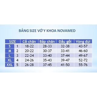 Vớ y khoa Vớ giãn tĩnh mạch Dưới Gối NOVAMED Made in Thổ Nhĩ Kì