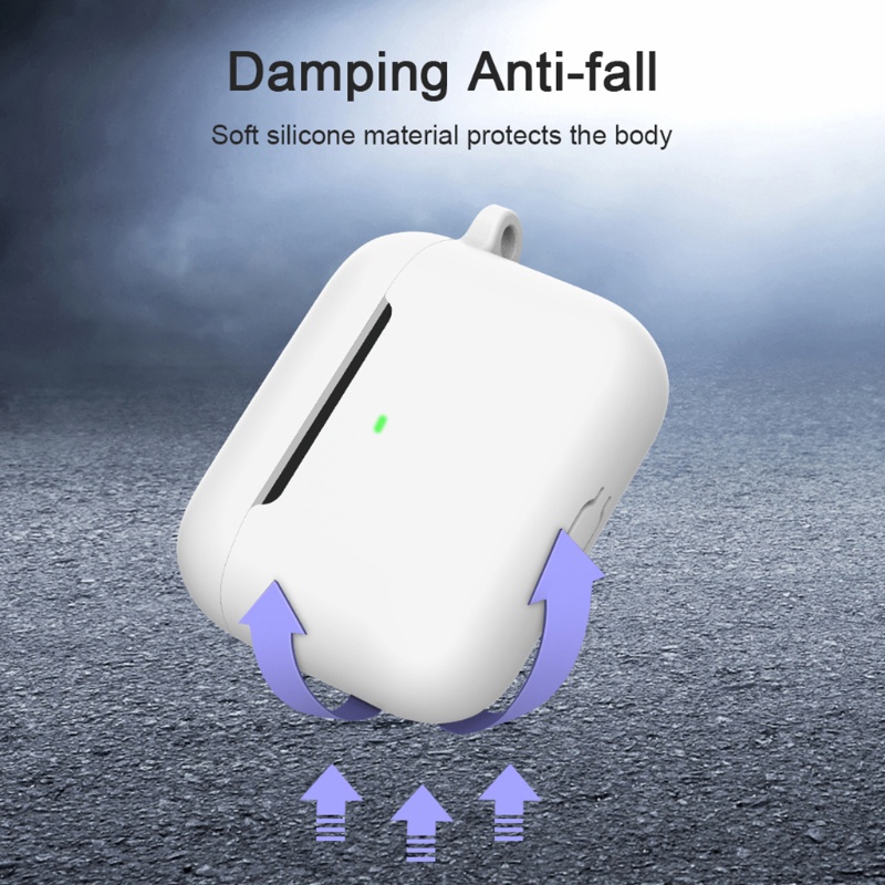 Vỏ Bọc Bảo Vệ Hộp Sạc Tai Nghe Razer-Hammerhead True Không Dây Bằng Silicon Mềm X