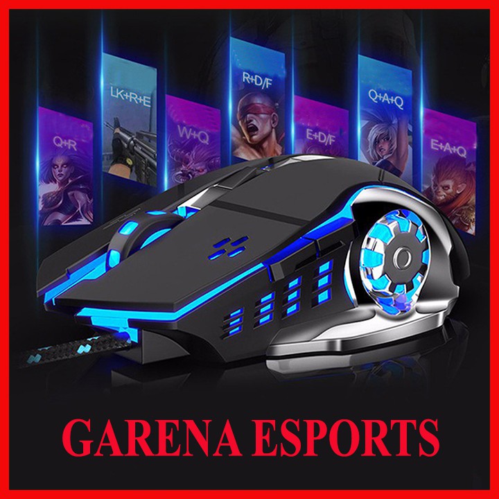 chuột Esports LED độc đáo, Thiết kế đẹp mắt tựa như Siêu Phẩm, chuột Gaming | BigBuy360 - bigbuy360.vn