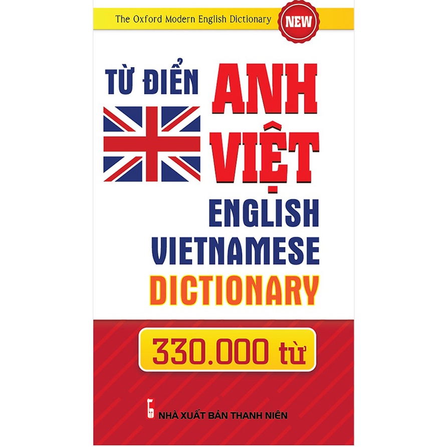 Sách - Từ Điển Anh Việt 330.000 Từ