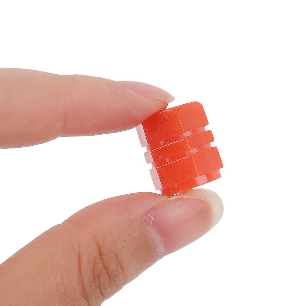 1 / 4 Vỏ Bọc Van Bánh Xe Hơi Mini Bằng Nhựa ABS Phát Quang Chống Bụi