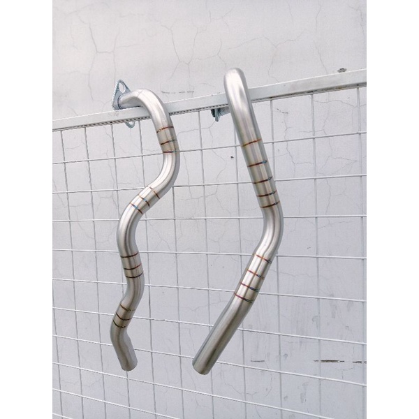 Cổ pô inox 304 cho Vario AB125 mẫu mới
