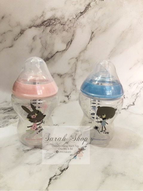 Bình sữa nhựa  chống sặc Tommee Tippee