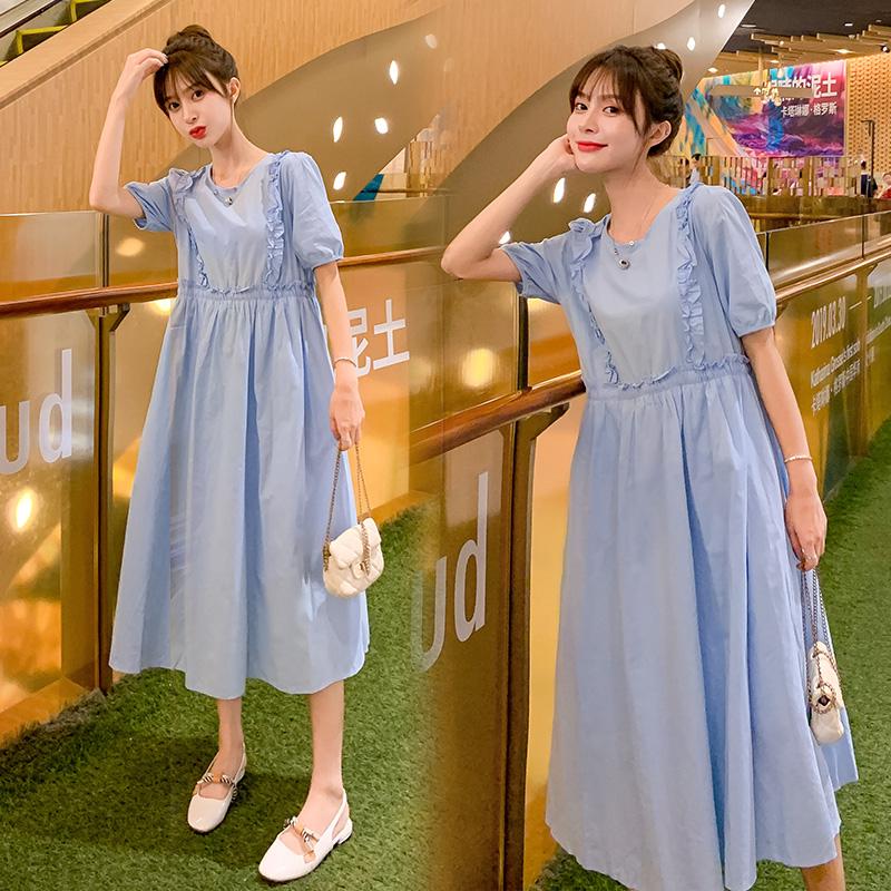 Đầm Cotton Dáng Rộng Thời Trang Mùa Hè 2019