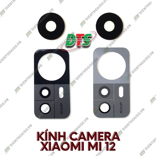 Kính camera xiaomi mi 12 kèm keo dán