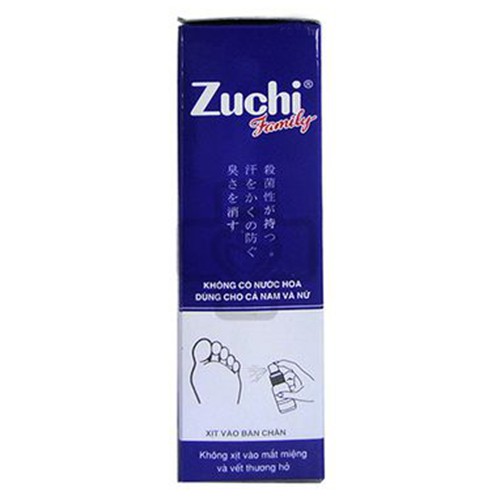 Zuchi family - Khử mùi hôi chân và giầy dạng xịt ( 50 ml )