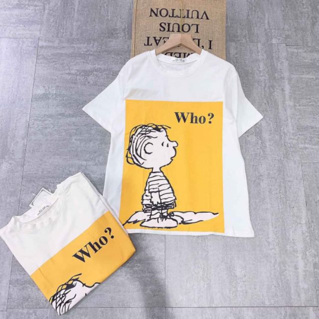[ Sale Sốc _Hàng tag mác xịn] Áo phông who? nữ giấu quần , chất cotton 100% | BigBuy360 - bigbuy360.vn