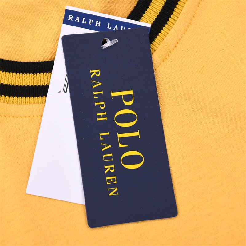 Áo polo Cotton Tay Ngắn Dáng Ôm In Hình Ralph Lauren Thời Trang Cho Nam