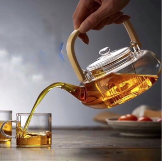 Bộ ấm trà thuỷ tinh 800ml (không kèm khay)