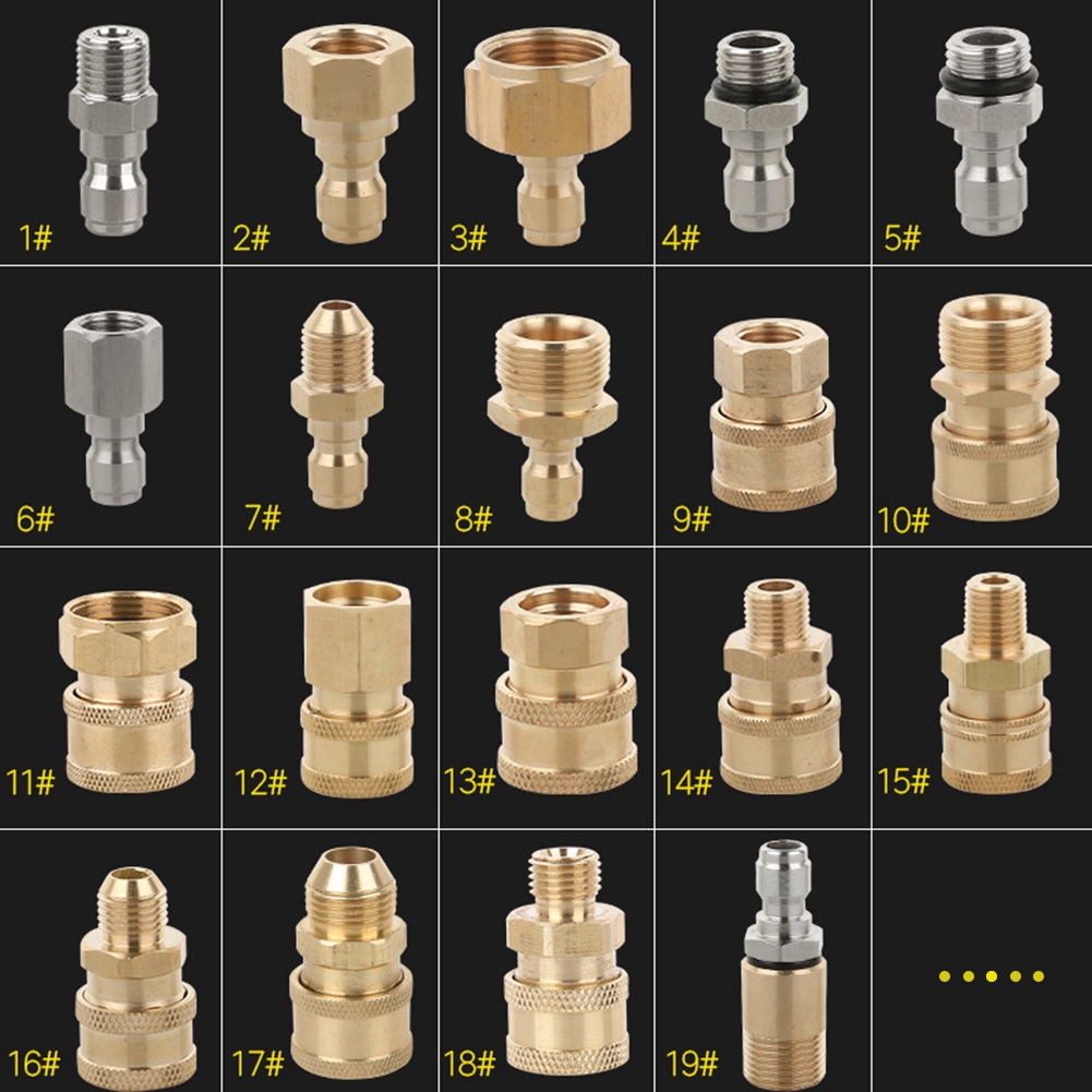 Đầu nối ống nước nối nhanh 1/4" 1~19 chất lượng cao