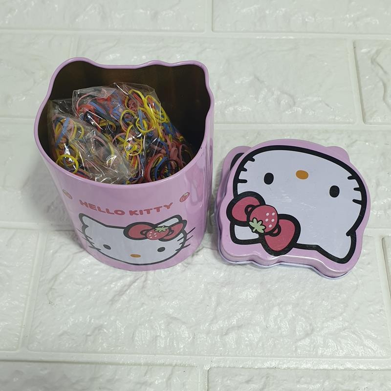 Dây buộc tóc🍀FREESHIP🍀Hộp Thun Cột Tóc Hello Kitty Cho Bé kute