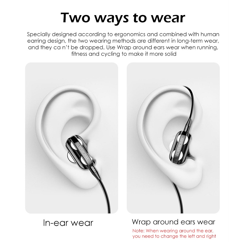 Tai nghe nhét tai âm bass hifi 4D có mic chất lượng cao tiện dụng