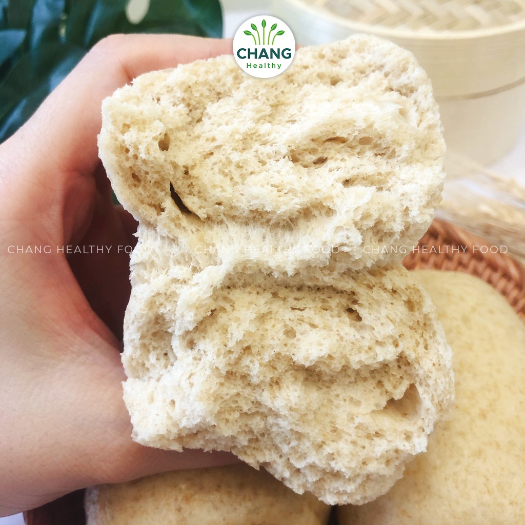 Bánh Bao Nguyên Cám Gạo Lứt Chang Healthy - Bánh Eatclean ăn kiêng, giảm cân