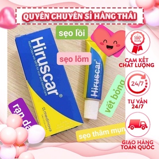 Kem bôi sẹo hiruscar 7g thái lan