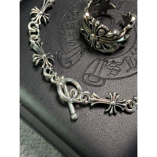 Combo Lắc và Nhẫn Chrome Hearts Mạ Bạc 925 Cao Cấp - Shop Lộc Độc Và Lạ 92