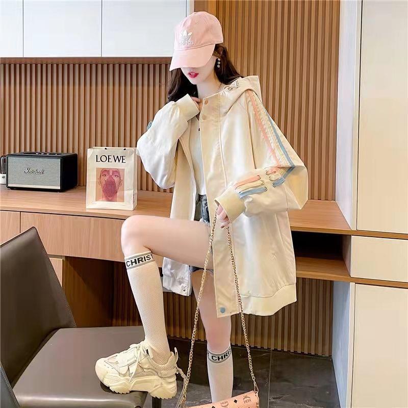 Áo Khoác Dáng Rộng Phong Cách Hàn Quốc Thời Trang Mùa Xuân Mới Cho Nữ