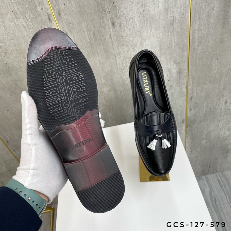 Giày Patina nam - ✅ Bảo hành nổ da bong đế 1 năm CS-127