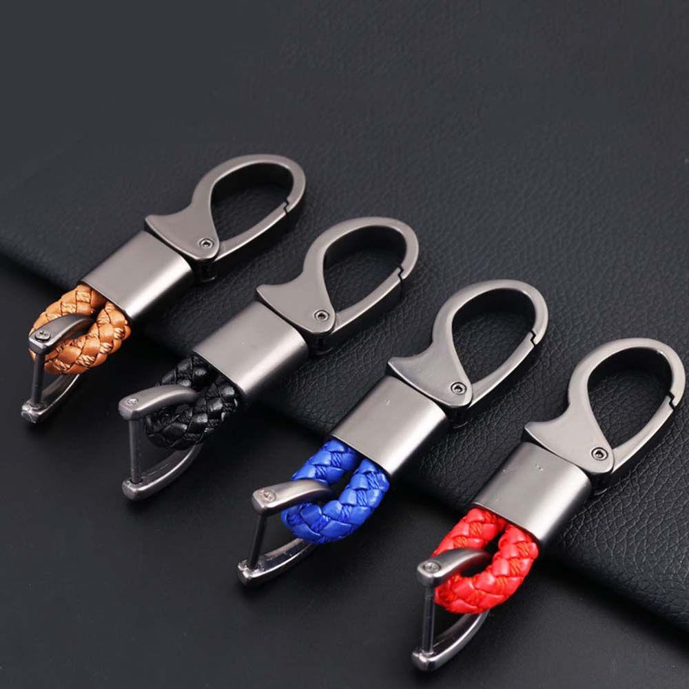 Rebuy1 Phụ Kiện Móc Khóa Xe Hơi / Túi Xách Dạng Dây Bện Bằng Tay Sáng Tạo